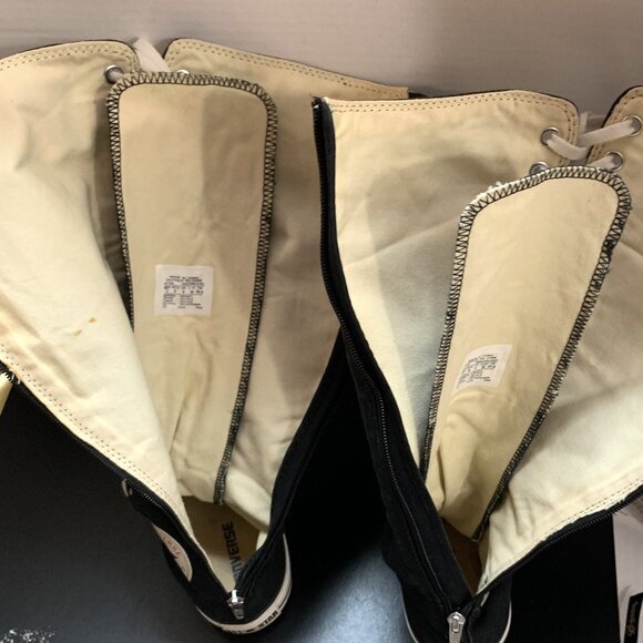 Unisex Converse All Star Chuck Taylor  VINTAGE  Zip-Up Boots Sz 6 mens 8 womans - Picture 3 of 6